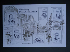 Bloc portraits philatélistes d'occasion  Bordeaux-