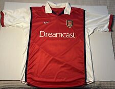 Camisa jogador 1999-00 Arsenal Home No.10 BERGKAMP AFC edição XL Dreamcast comprar usado  Enviando para Brazil