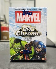 Caixa 2025 Topps Chrome Marvel Blaster lacrada de fábrica - Frete grátis comprar usado  Enviando para Brazil
