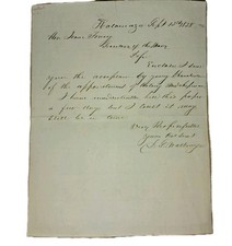 1838 kalamazoo letter for sale  Telford