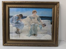 Vtg framed ancient for sale  South Bend