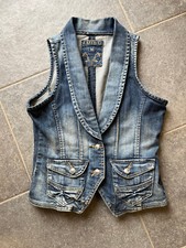 Figurbetonte jeans weste gebraucht kaufen  Creglingen