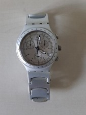 Usado, Bom SWATCH Irony relógio de alumínio fabricado na Suíça cronógrafo pulseira de metal comprar usado  Enviando para Brazil