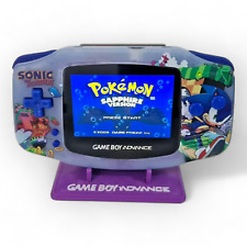 Consola Nintendo Gameboy Advance con carcasa Sonic nueva, pantalla IPS, altavoz segunda mano  Embacar hacia Argentina