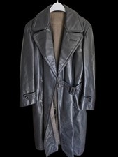 Alter ledermantel trenchcoat gebraucht kaufen  Berlin