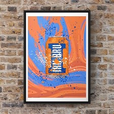 Irn bru print for sale  GLASGOW