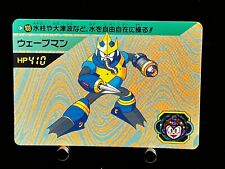 Mega Man 5 cartas Wave Man CAPCOM BANDAI JAPÃO 1992 japonês muito raro 003 comprar usado  Enviando para Brazil