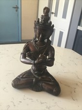 Antico buddha bronzo usato  Spedire a Italy