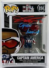 Vingadores Anthony Mackie assinou Capitão América Funko Pop 814 Beckett Testemunhado comprar usado  Enviando para Brazil