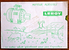 Buvard leroy moteur d'occasion  Dammarie