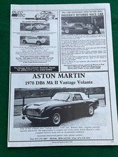 Aston martin 1970 for sale  BRISTOL