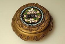 Scatola Per Pastiglie In Micro mosaico Roma XIX sec Antique Micromosaic Pill box comprar usado  Enviando para Brazil