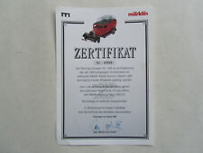 Märklin 1989 zertifikat gebraucht kaufen  Berlin