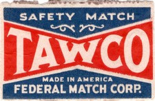 Matchbox label tawco d'occasion  Expédié en Belgium