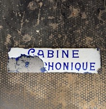 Ancienne plaque emaillee d'occasion  Rouen-