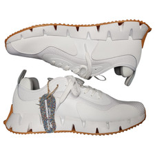 Tênis Reebok Zig Dynamica Masculino EUA Tamanho 13 Branco Bronzeado Conforto Palmilha com Cadarço comprar usado  Enviando para Brazil