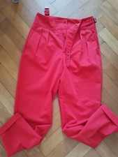 Pantalon bershka rouge d'occasion  Nice-