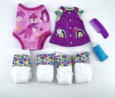 Usado, Lote de 4 fraldas descartáveis e roupas de boneca Hasbro Baby Alive comprar usado  Enviando para Brazil