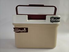 Vintage Thermos Lil Sunpacker Heineken Cooler 6,5 qt Modelo 7710 Borgonha ☆LEIA☆ comprar usado  Enviando para Brazil