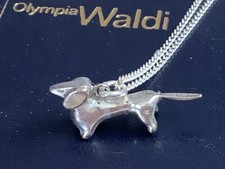 Pingente em colar Olympics Munique 1972 prata DACHSHUND WALDI comprar usado  Enviando para Brazil