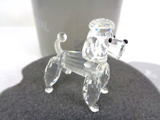 Swarovski poodle frosted for sale  CANNOCK