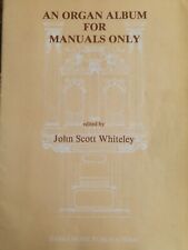 Organ album manuals for sale  LOOE