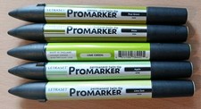 Letraset promarker greens for sale  BEDFORD