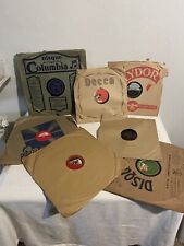 Lot disques gramophone d'occasion  Bon-Encontre
