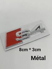 Usado, S4 Logo Audi4 Autocollant Emblème Arrière Chrome Métal comprar usado  Enviando para Brazil