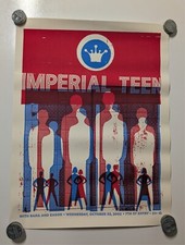 Pôster 2002 Imperial Teen Rana Eason Aesthetic Apparatus 7th Street Entry 36x24 comprar usado  Enviando para Brazil