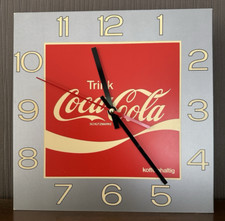 Coca cola wanduhr gebraucht kaufen  Briesen (Mark)