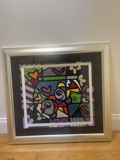 Romero britto two for sale  LONDON