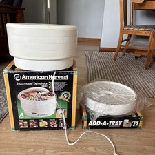 Deshidratador American Harvest Snackmaster 2400 modelo FD-50/30 con bandeja Add-A (2) segunda mano  Embacar hacia Mexico