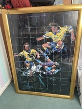 Football canvas painting for sale  KIDDERMINSTER