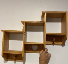 Vintage wooden shelf for sale  Winthrop