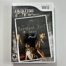 Resident Evil Archives Zero 0 Nintendo Wii CIB Completo Testado Funcionando Muito Bom comprar usado  Enviando para Brazil