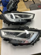 Audi led headlights for sale  LOUGHBOROUGH