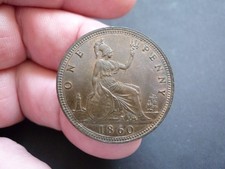 1860 victoria penny for sale  CLITHEROE