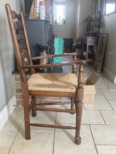 Antique ladder back for sale  SWINDON
