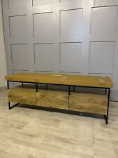 Made.com Kilby Soporte de TV Ancho, Madera de Mango Ligera y Vidrio - Nuevo segunda mano  Embacar hacia Mexico