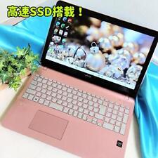 Notebook Sony Vaio Rosa SSD 256GB RAM 4GB CPU Celeron2957U Windows11 Home, usado comprar usado  Enviando para Brazil