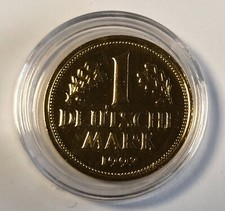 Vergoldete dm 1992 gebraucht kaufen  Bergheim