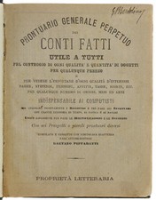 Prontuario generale perpetuo usato  Villarbasse