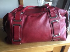 Oroton red leather for sale  SAFFRON WALDEN