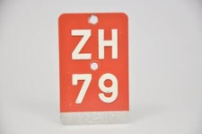 Fahrrad nummernschild kennzeic gebraucht kaufen  Deutschland