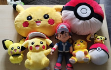 Pokemon plush ash for sale  CREWE