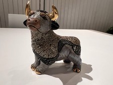 Schwere keramikfigur bulle gebraucht kaufen  Rosbach v. d. Höhe