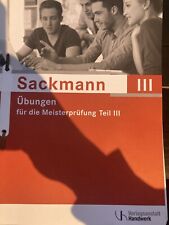 Sackmman übung heft gebraucht kaufen  Sittensen