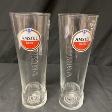 Amstel bier etched for sale  HOLYHEAD