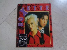 ROXETTE exclusivo RARO 1991 importação bio livro de fotos Marie Fredriksson Per Gessle comprar usado  Enviando para Brazil
